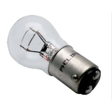 LAMPARA 12V 21/5W PARAPAREJA (CASQ.BAY15D) PHILIPS