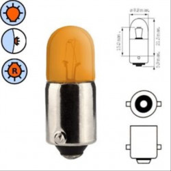 LAMPARA 12V 4W (CASQ.BA9S)...