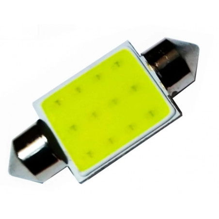 LAMPARA LED 12V TUBULAR 31mm. COB