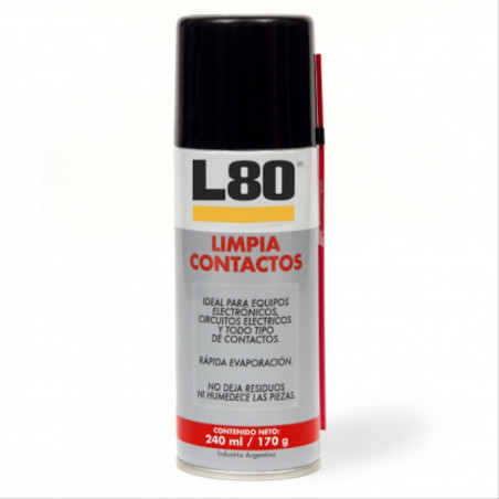 LIMPIADOR DE CONTACTOS L80 AEROSOL 240ml