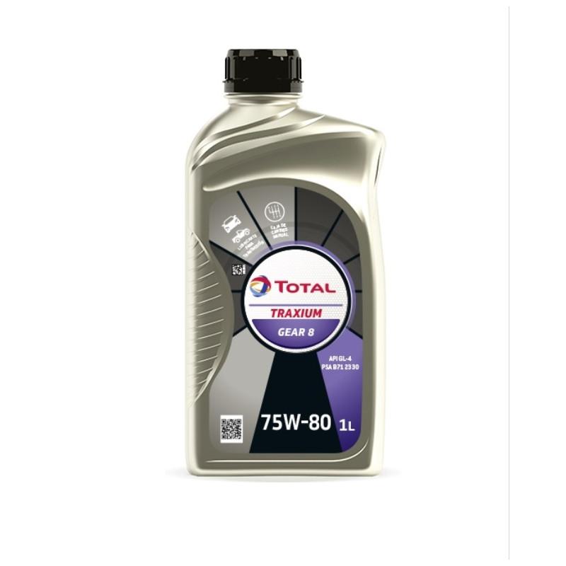 TOTAL TRAXIUM GEAR 8 75w80w (Aceite transmision) BIDON 1L