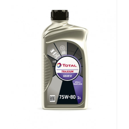 TOTAL TRAXIUM GEAR 8 75w80w (Aceite transmision) BIDON 1L