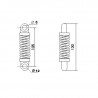 TENSOR POLY-V (AMORTIGUADOR) PARA RENAULT/PEUGEOT (Ø8-Ø12)