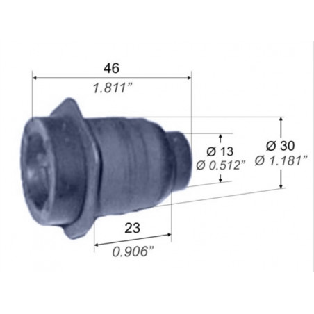 BUJE PARA FIAT REGATTA 86/.. PARRILLA TRASERA 42mm.