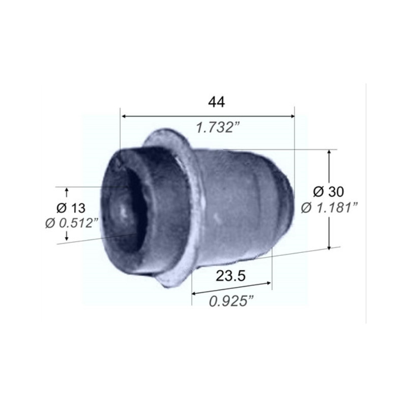 BUJE PARA FIAT REGATTA 86/.. PARRILLA TRASERA 38mm.