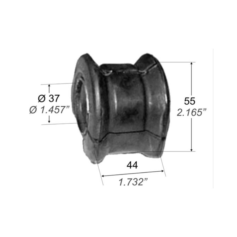 BUJE PARA FORD ESCORT 88/91 BARRA ESTABILIZADORA 37MM