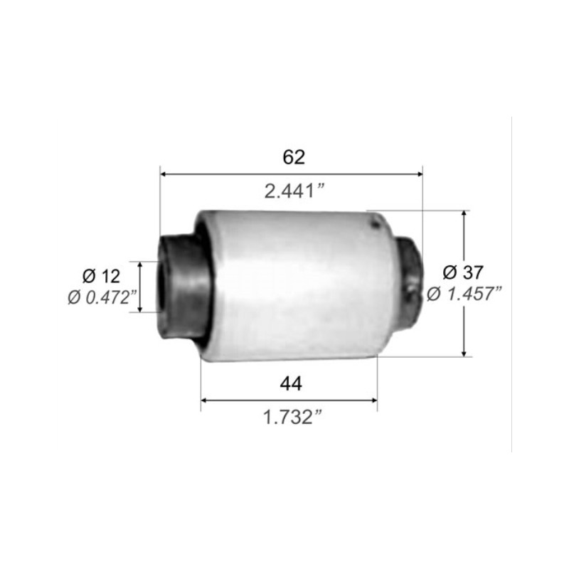 BUJE PARA FORD FIESTA 97/02 PARRILLA DELANTERA PARADEL.