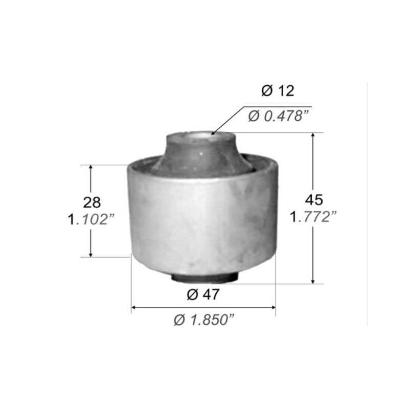 BUJE PARA FORD MONDEO 94/01 PARRILLA DELANTERA  PARADEL.