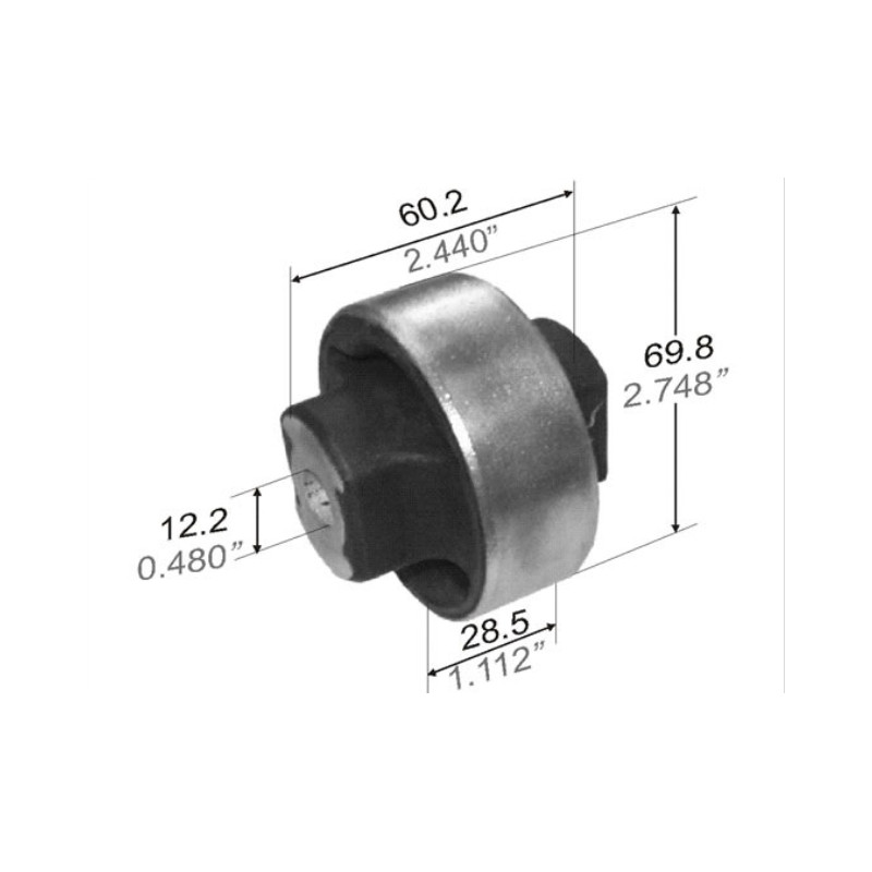 BUJE PARA FIAT PUNTO/LINEA PARRILLA DELANTERA PARATRAS.