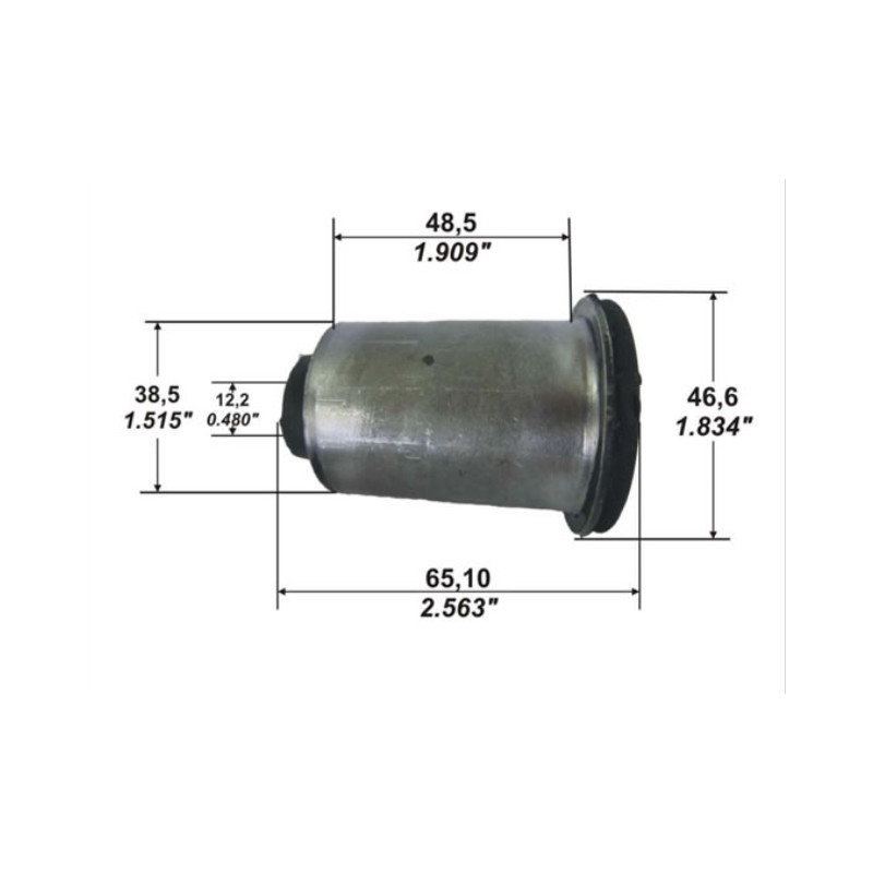 BUJE PARA CHEVROLET ONIX/COBALT/SONIC PARRILLA DELANTERA PARADEL.