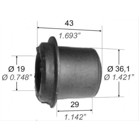 BUJE PARA FORD FALCON 70/91 PARRILLA SUPERIOR