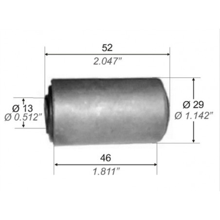 BUJE PARA FORD FALCON 70/82 PARRILLA INFERIOR