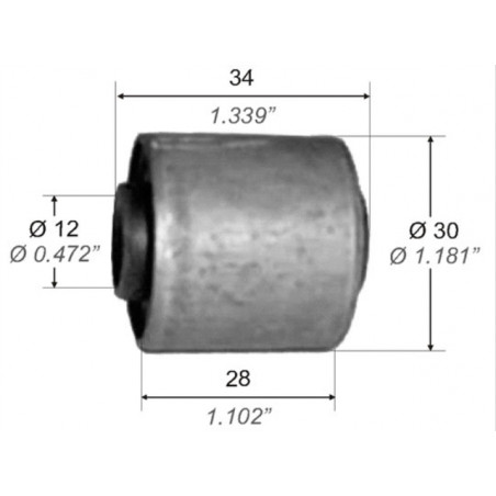 BUJE PARA PEUGEOT 106 SOPORTE DE MOTOR DERECHO