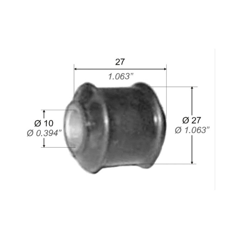 BUJE PARA VW GOL/SENDA PUNTA BARRA DE MANDO