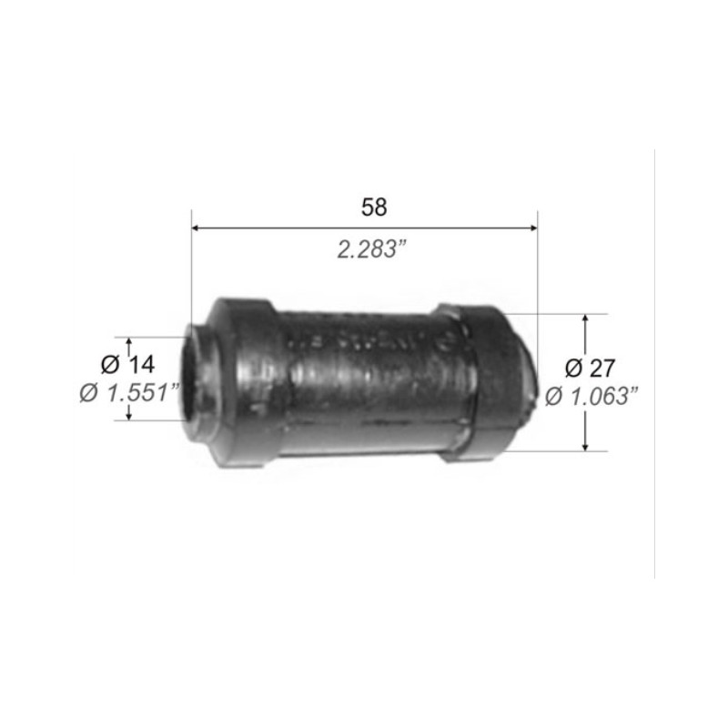 BUJE PARA RENAULT 4/6 L/S BARRA ESTABILIZADORA