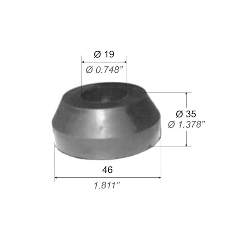 BUJE PARA DODGE 1500 82/91 TENSOR DELANTERO