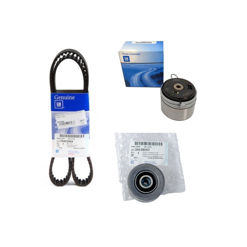 KIT DE DISTRIBUCION PARA CHEVROLET CRUZE/SONIC/TRACKER 1.6/1.8 16V