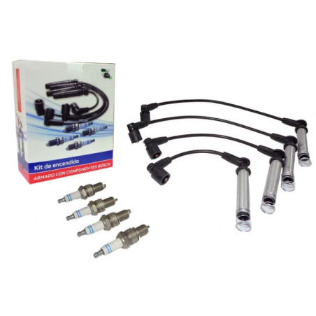 KIT DE CABLES+BUJIAS CHEVROLET CLASSIC 10/.. 1.4