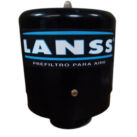 PREFILTRO DE AIRE CON TURBINA LANSS 33 a 67 HP Boca Salida: 68mm.