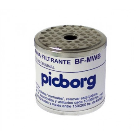 BOBINA FILTRANTE TRAMPA DE AGUA PICBORG BF-MWB