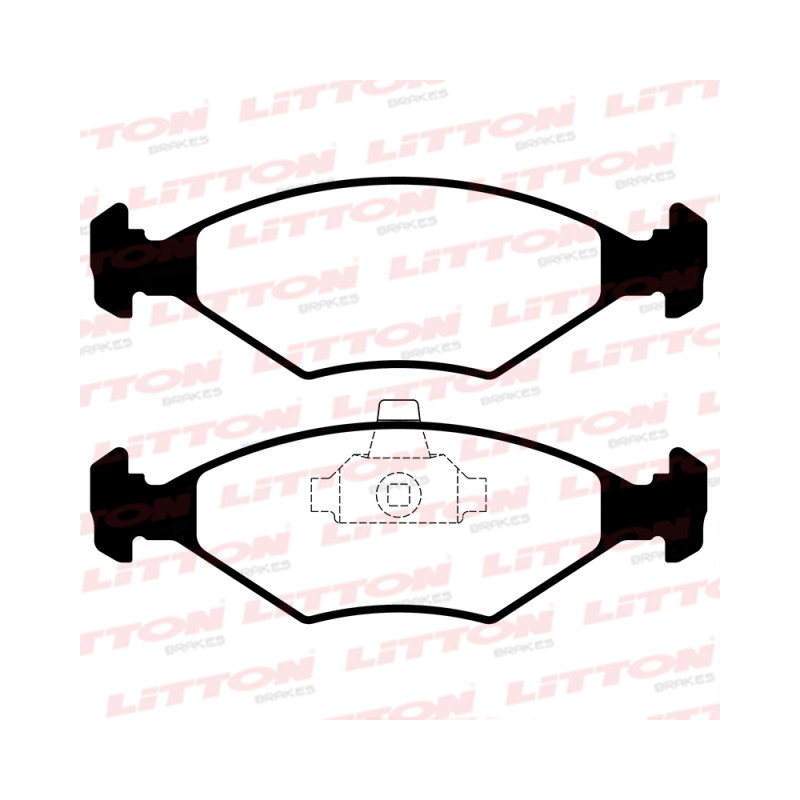 PASTILLAS DE FRENO PARA FIAT PALIO 00/.. DEL. S/SENSOR