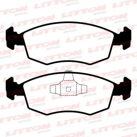 PASTILLAS DE FRENO PARA FIAT PALIO/PUNTO/IDEA/500 10/..DEL.