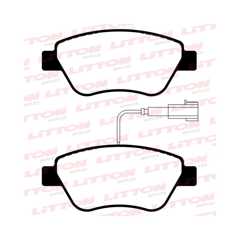 PASTILLAS DE FRENO PARA FIAT STILO/IDEA DEL.T/BOSCH