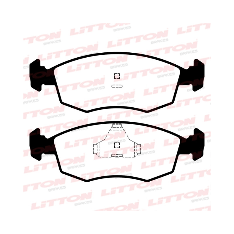 PASTILLAS DE FRENO PARA FORD ESCORT 93/95/GALAXY DEL.