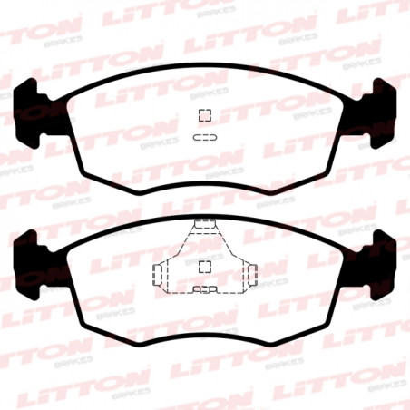 PASTILLAS DE FRENO PARA FORD ESCORT 93/95/GALAXY DEL.