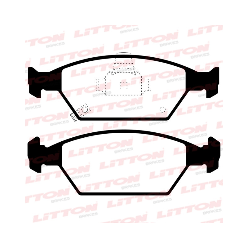 PASTILLAS DE FRENO PARA HONDA FIT/CITY 09/.. DELANTERA