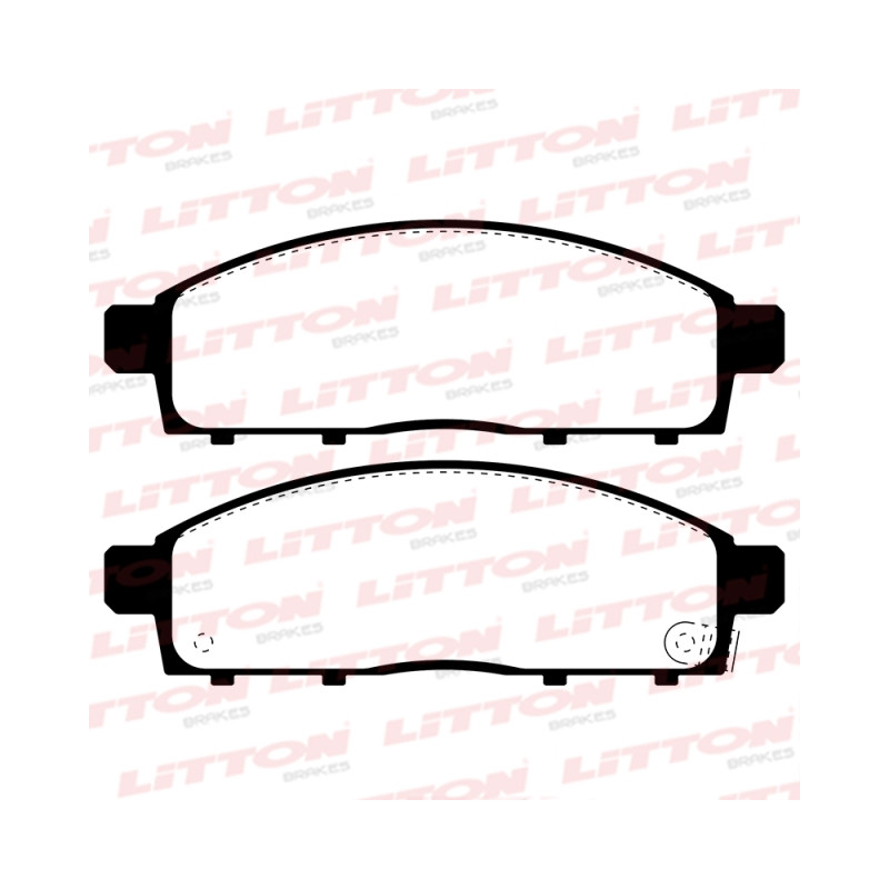 PASTILLAS DE FRENO PARA MITSUBISHI L-200 TRITON 09/.. DEL