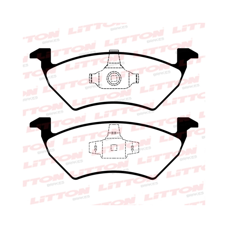 PASTILLAS DE FRENO PARA VW GOL TREND/VOYAGE 11/.. TEVES