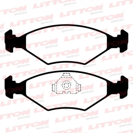 PASTILLAS DE FRENO PARA VW GOL/SENDA/FIAT UNO