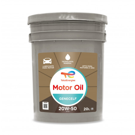 TOTAL MOTOR OIL GENECELF 20w50 (aceite motor) BALDE 20L