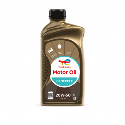TOTAL MOTOR OIL GENECELF 20w50 (aceite motor) BIDON 1L