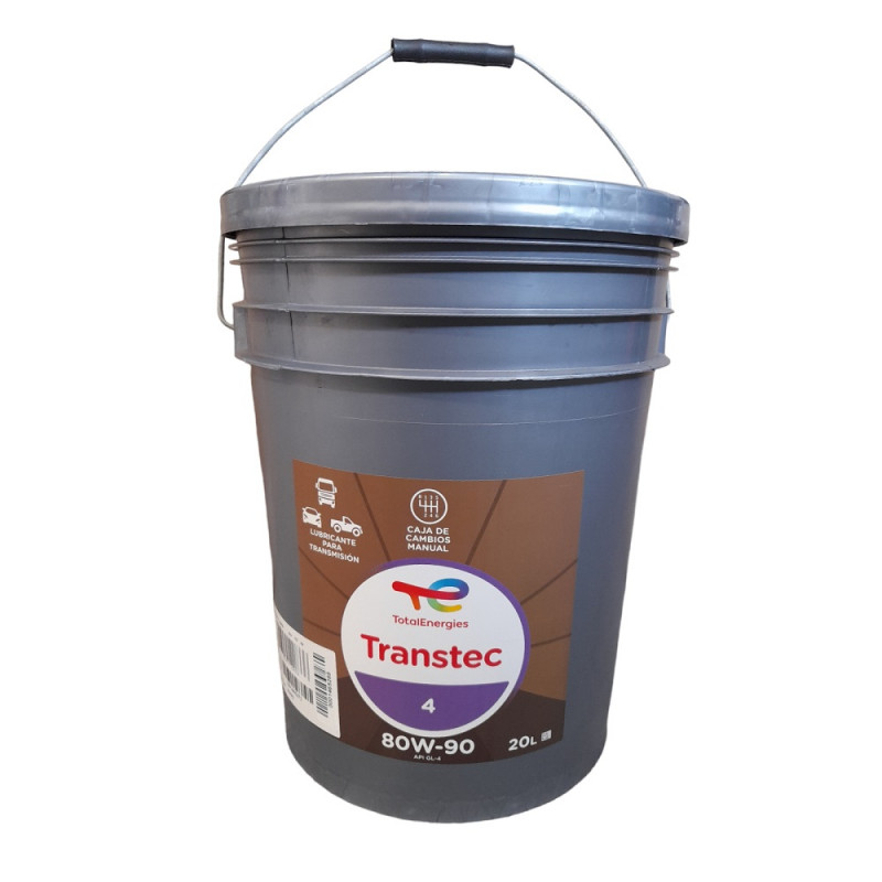 TOTAL TRANSTEC 4 80w90 (Transmision GL-4) BALDE 20L