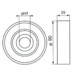 TENSOR POLY-V PARA FORD RANGER 04/12 3.0 TDI (REP.AUTOMATICO)