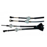 CABLE SELECTORA PARA CHEVROLET AGILE/MONTANA 1.4/1.8 (JUEGO)