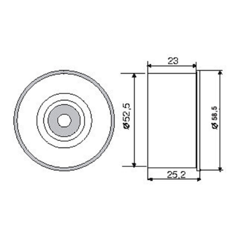 TENSOR DISTRIBUCION PARA CHEVROLET CORSA 1.6 16V FIJO