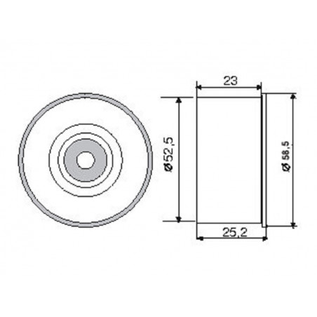 TENSOR DISTRIBUCION PARA CHEVROLET CORSA 1.6 16V FIJO