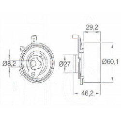 TENSOR DISTRIBUCION FORD FOCUS 99/04 1.8/2.0 16V MOVIL