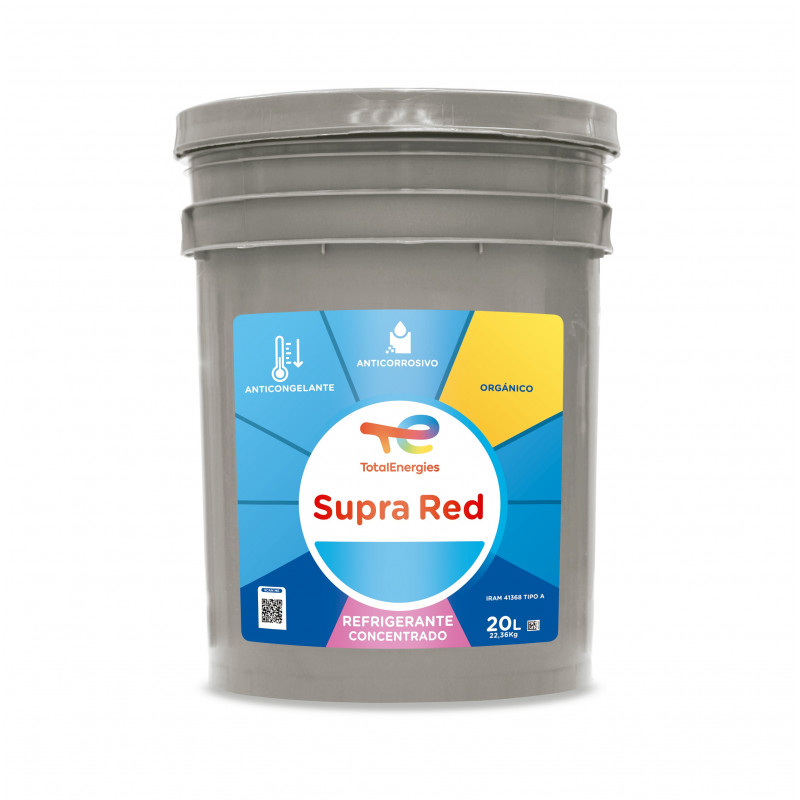 TOTAL SUPRA RED (Refrigerante organico) BALDE 20L