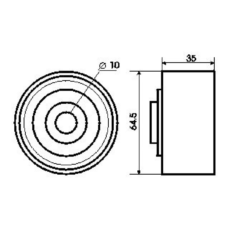 TENSOR DISTRIBUCION PARA FORD F100/RANGER/S10 2.5 TD MAXION (FIJO)