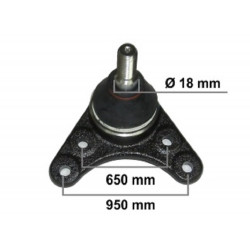 ROTULA PARA CHEVROLET S10/TRAILBLAZER 12/.. SUPERIOR