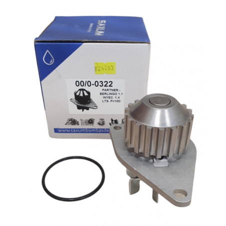 BOMBA AGUA PARA PEUGEOT 206/207/PARTNER/C3/QUBO 1.4 8V TU3JP