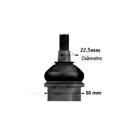 ROTULA PARA FORD F100 99/.. DUTY INFERIOR