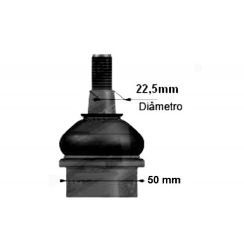 ROTULA PARA FORD F100 99/.. DUTY INFERIOR