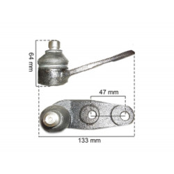 ROTULA PARA VW GOL 98/09 Dir.Hidraulica DERECHA