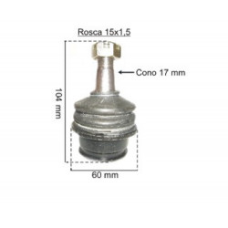 ROTULA PARA TOYOTA HILUX 05/.. INFERIOR