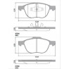 PASTILLAS DE FRENO PARA FORD ECOSPORT 2.0/FIESTA MAX DEL.